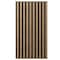 Ekena Millwork AcoustixPro Noise Cancelling Traditional Small Slat Wall Panel SWA0625X0500TRAB - alternate 1